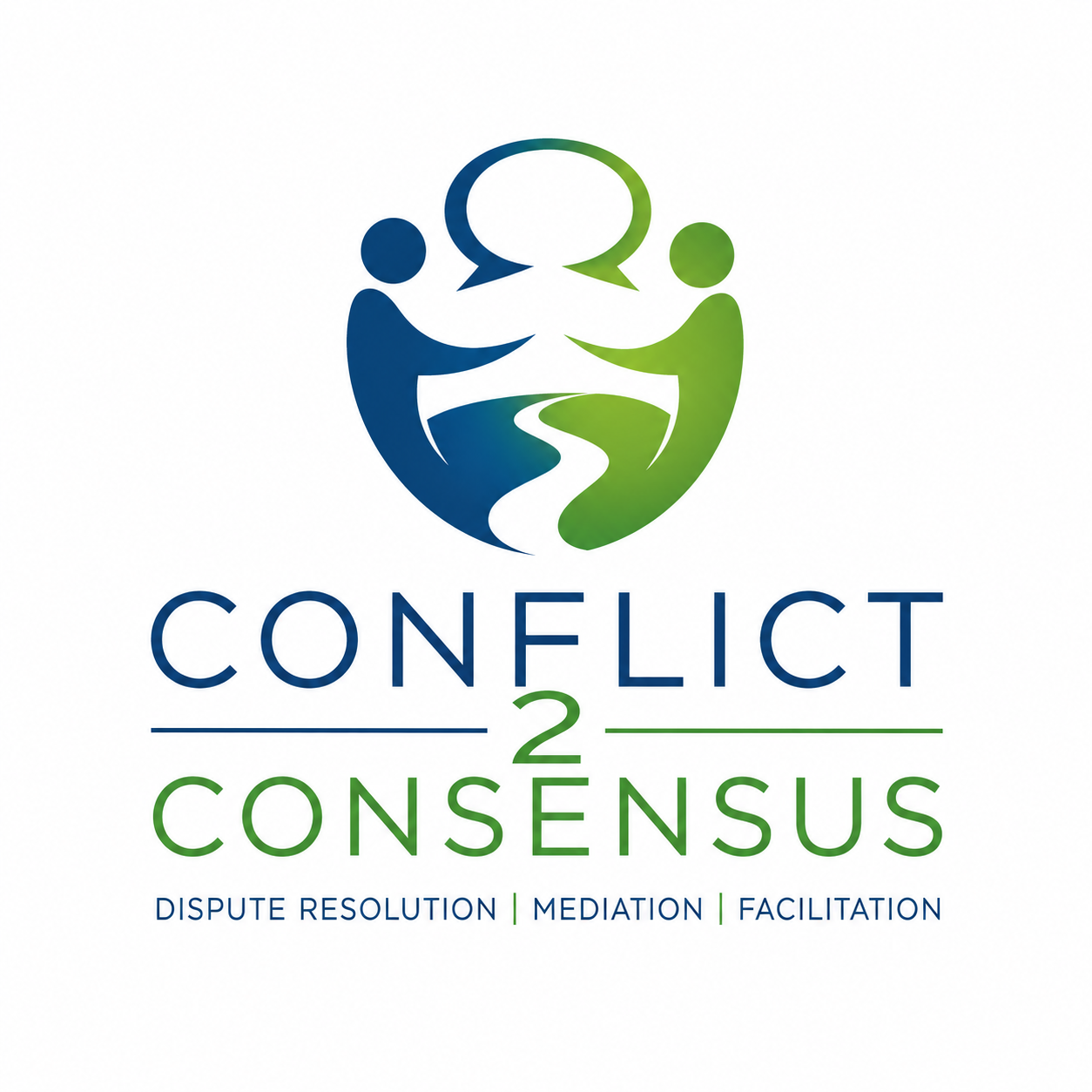Conflict2Consensus logo — dispute resolution, mediation, facilitation
